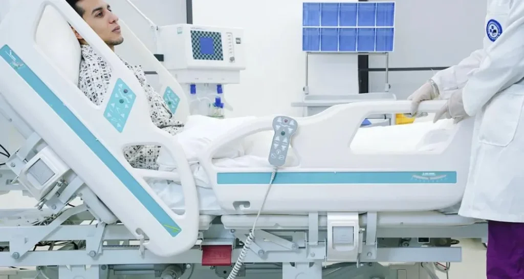 SAIKANG MEDICAL inpatient ward solution with SAIKANG medical bed showcasing modern hospital bed manufacture and patient care design